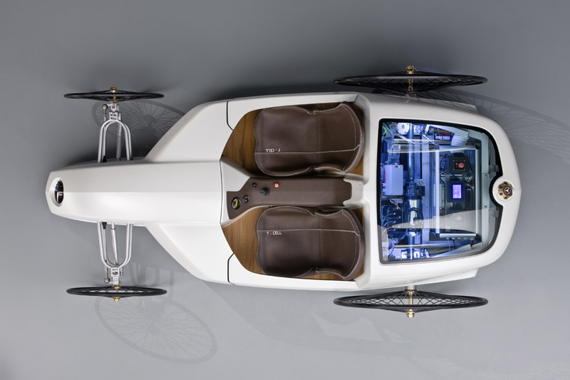 Illustration for article titled Mercedes F-CELL Roadster: Hydrogen-Powered Buggy Concept